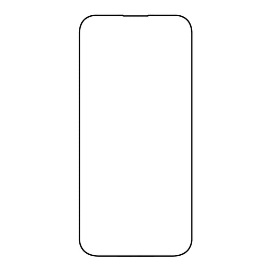 For iPhone 15 Pro Anti-static Screen Protector High Aluminium-silicon Glass Full Glue Full Cover Silk Printing Film