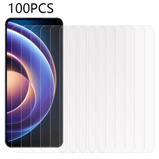 100PCS For Xiaomi Redmi Note 12R 5G / Poco M6 Pro 5G Tempered Glass Phone Screen Protector Crystal Clear Screen Film
