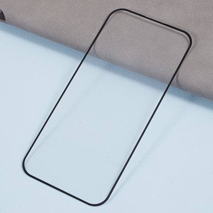 D Pro Silk Printing Tempered Glass Film for iPhone 15 Pro , High Clarify Anti-Scratch Screen Protector