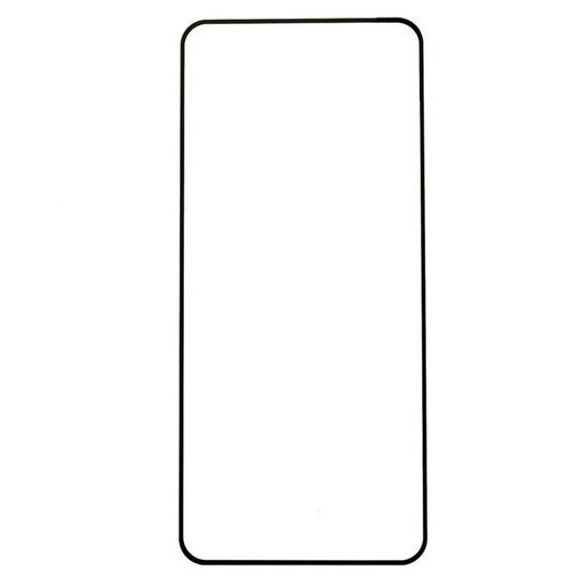 Phone Screen Protector for Honor 90 Lite 5G / X50i 5G , Silk Printing Black Edge Full Cover Full Glue Tempered Glass Film
