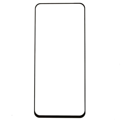 For Xiaomi Redmi 12 5G / Poco M6 Pro 5G Silk Printing Black Edge Screen Protector Full Glue Full Cover Tempered Glass Film