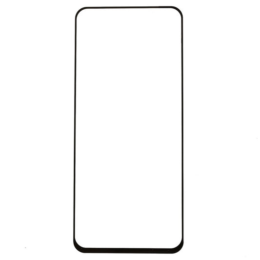 For Xiaomi Redmi 12 5G / Poco M6 Pro 5G Silk Printing Black Edge Screen Protector Full Glue Full Cover Tempered Glass Film