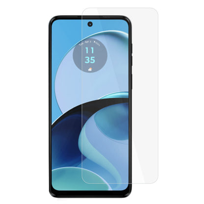 AMORUS For Motorola Moto G14 4G Anti-explosion Screen Protector 2.5D Arc Edge High Aluminum-silicon Glass Film