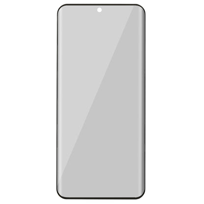For OnePlus Ace 2 Pro 5G Full Cover 180-degree Anti-spy Screen Protector Silk Printing Black Edge Tempered Glass Film