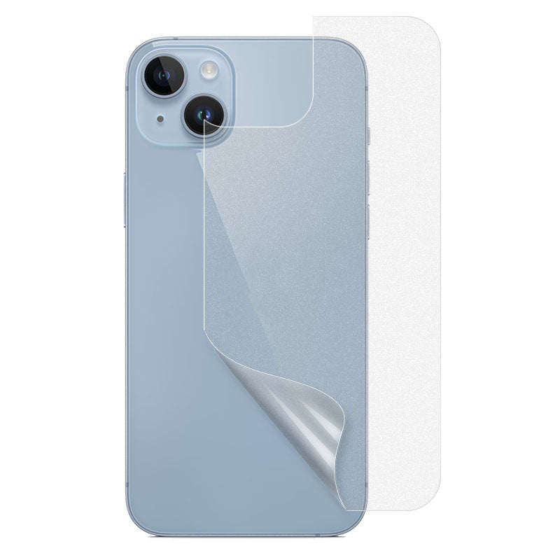 For iPhone 15 Anti-Scratch Matte Texture Cell Phone Backside Protector Back Covering PET Film