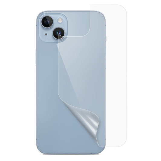 For iPhone 15 HD Transparent PET Mobile Phone Back Film Covering Anti-Scratch Protection Guard