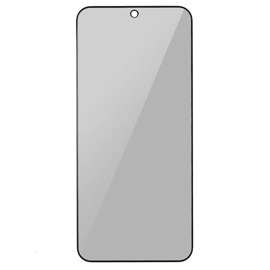 For iPhone 15 Pro 360 Degrees Anti-spy Film Full Glue Tempered Glass Complete Cover Screen Protector