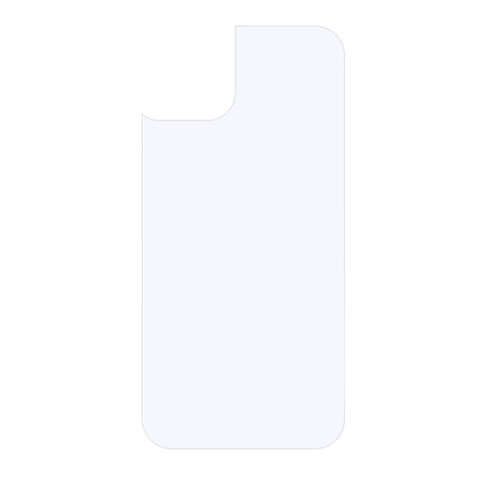 Soft PET Phone Back Cover Film for iPhone 15 , Anti-blue-ray Explosion-proof Phone Back Protector