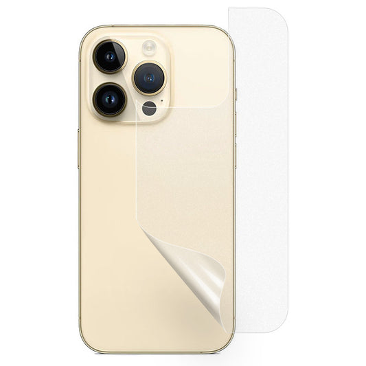 For iPhone 15 Pro Matte Phone Back Protector Film Anti-scratch Soft PET Cellphone Back Cover