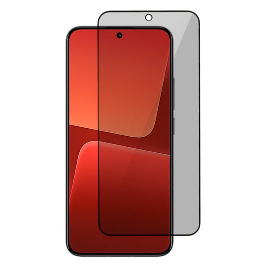 For Xiaomi 13T / 13T Pro / K60 Champion Edition / K50 Anti-spy Full Glue Full Screen Protector Silk Printing Black Edge Tempered Glass Film