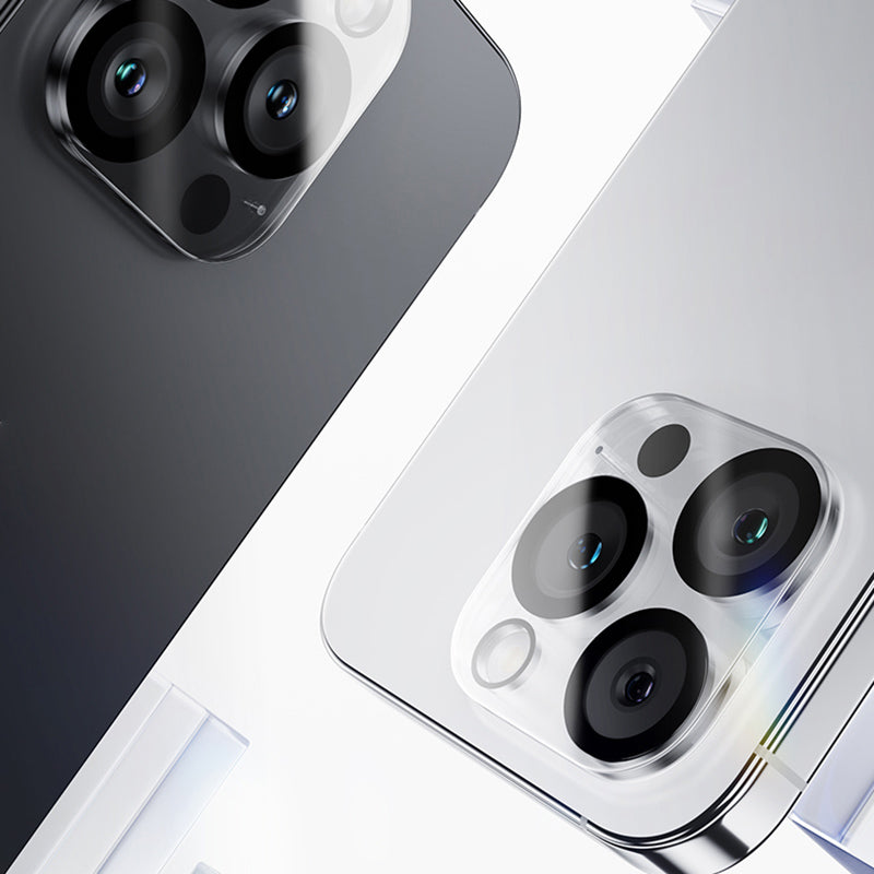 BENKS For iPhone 15 Pro / 15 Pro Max Camera Lens Protector High Aluminium-silicon Glass Integrated Lens Film