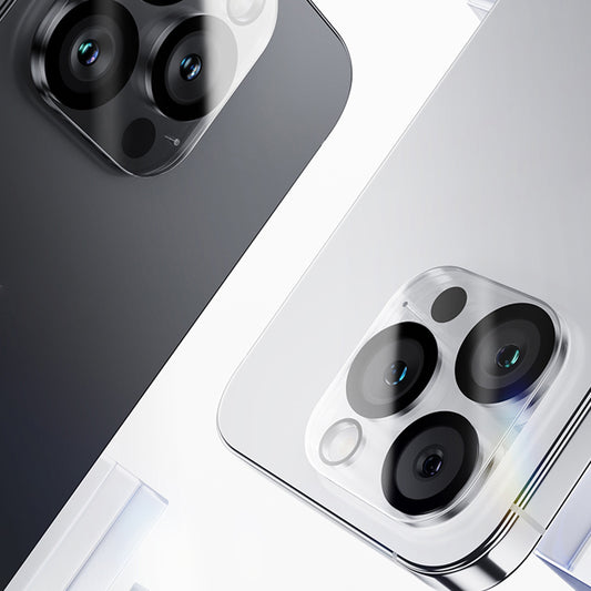 BENKS For iPhone 15 Pro / 15 Pro Max Camera Lens Protector High Aluminium-silicon Glass Integrated Lens Film