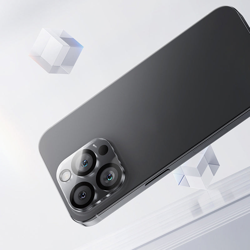 BENKS For iPhone 15 Pro / 15 Pro Max Camera Lens Protector High Aluminium-silicon Glass Integrated Lens Film