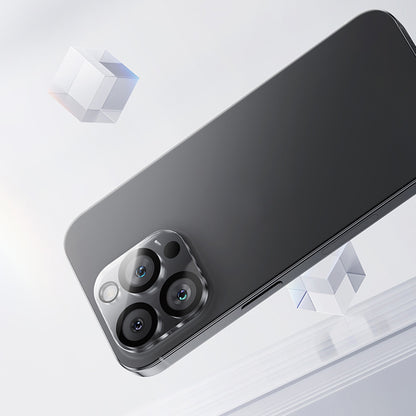 BENKS For iPhone 15 Pro / 15 Pro Max Camera Lens Protector High Aluminium-silicon Glass Integrated Lens Film