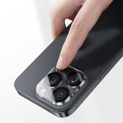 BENKS For iPhone 15 Pro / 15 Pro Max Camera Lens Protector High Aluminium-silicon Glass Integrated Lens Film
