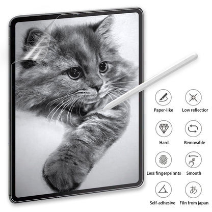 For Lenovo Tab P12 Paperlike Tablet Screen Protector Anti-scratch Paperfeel Soft PET Screen Film