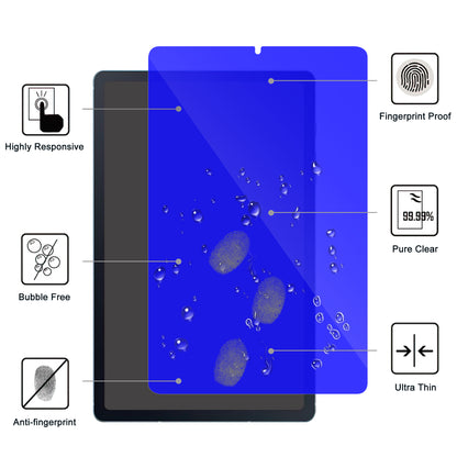 For Samsung Galaxy Tab S6 Lite / S6 Lite (2022) Anti-blue-ray Tempered Glass Film Full Coverage HD Clarity Anti-glare Screen Protector