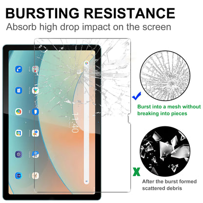 For Blackview Tab 11 Screen Protector Full Coverage Arc Edge HD Clear Tempered Glass Film