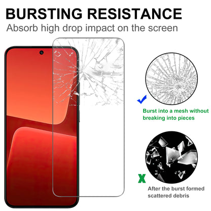 Screen Protector for Xiaomi 13T / 13T Pro 2.5D Arc Edge 9H Hardness Tempered Glass Film