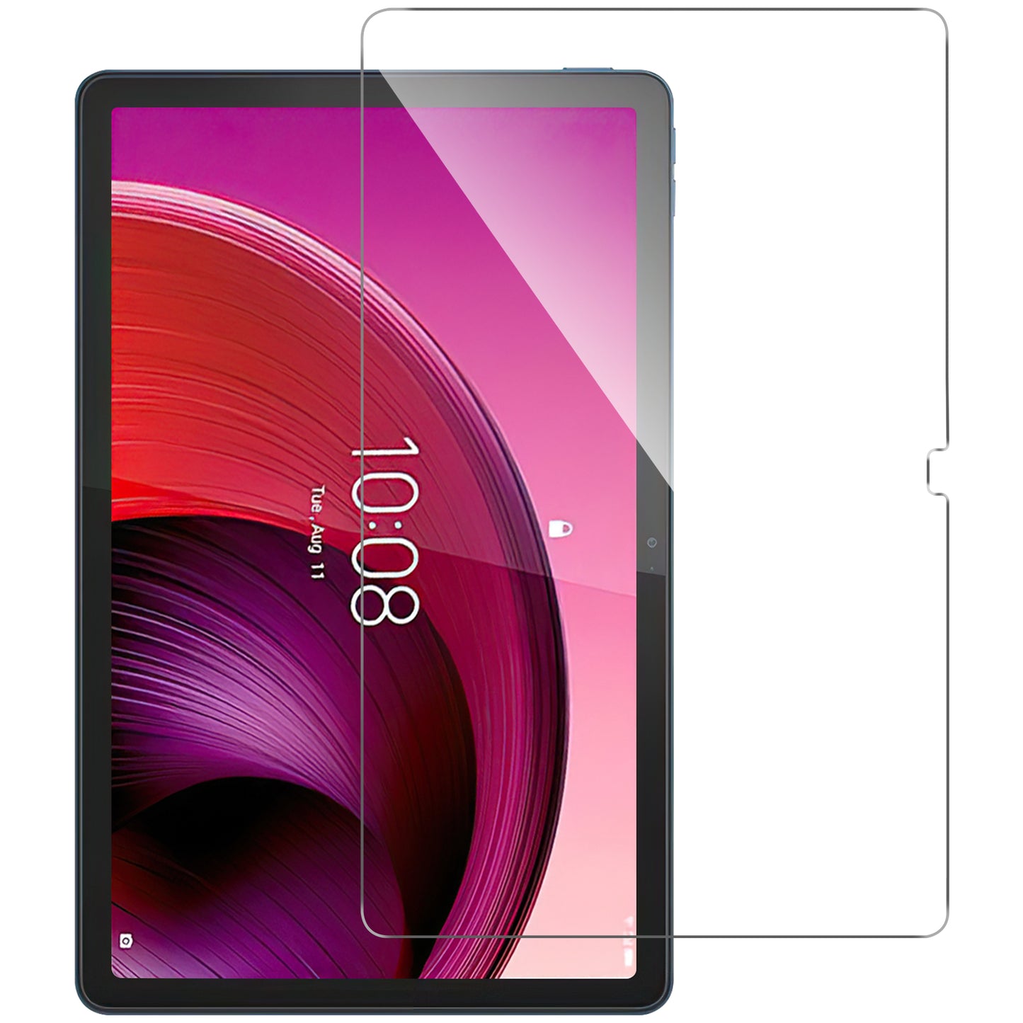 For Lenovo Tab M10 5G 2.5D Straight Edge Tempered Glass Film Anti-scratch Tablet Screen Protector