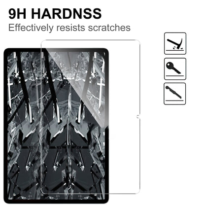 For vivo Pad Air Tempered Glass Tablet Screen Protector 2.5D Straight Edge Anti-scratch Screen Film