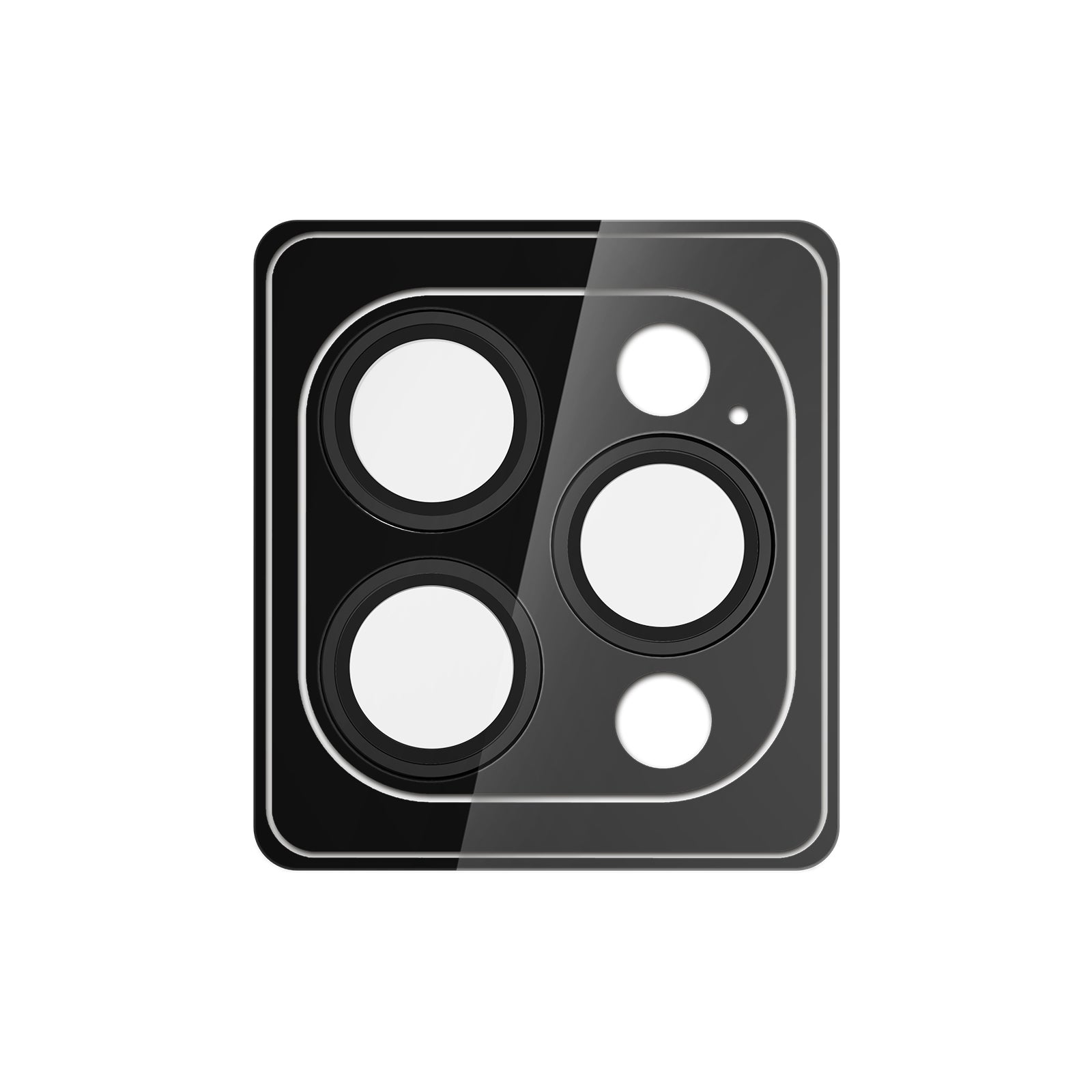 NILLKIN For iPhone 15 Pro / 15 Pro Max Aluminum Frame+Tempered Glass Camera Lens Protector Cell Phone Ultra Clear Lens Film