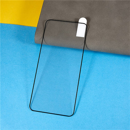 For Huawei Mate 60 Silk Printing Phone Full Screen Protector Full Glue Black Edge Tempered Glass Film