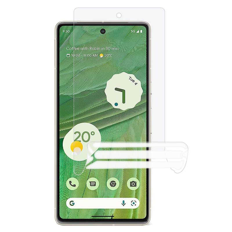 For Google Pixel 8 Scratch Resistant Soft PET Phone Screen Protector Ultra Clear Screen Film