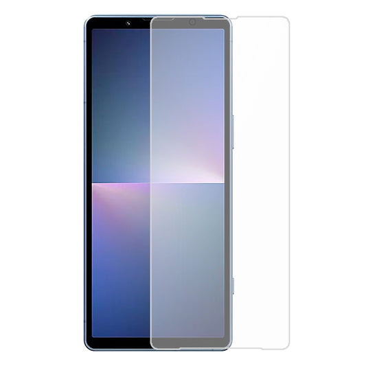 AMORUS For Sony Xperia 5 V High Aluminum-silicon Glass Screen Protector 2.5D Arc Edge 9H Hardness Anti-Scratch Film