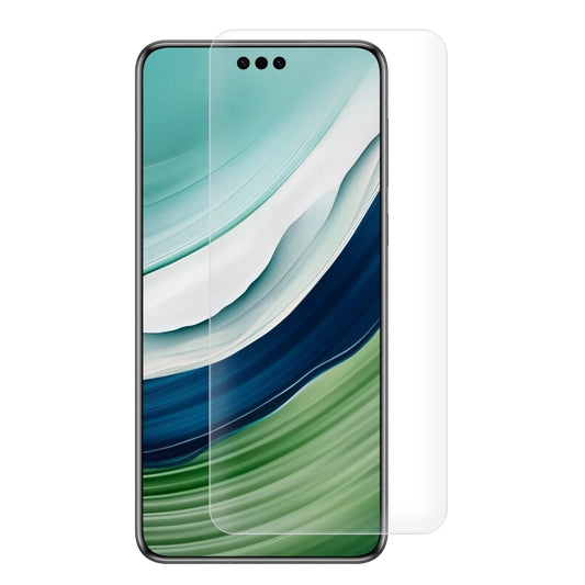 RURIHAI For Huawei Mate 60 Pro+ / Mate 60 Pro Full Screen UV Liquid Film HD Clear High Aluminium-silicon Glass 3D Screen Protector Support Fingerprint Unlock
