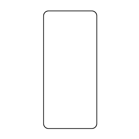 Tempered Glass Film for Motorola Moto G84 5G / OPPO Reno2 , Black Edge Silk Printing Full Glue Full Screen Protector