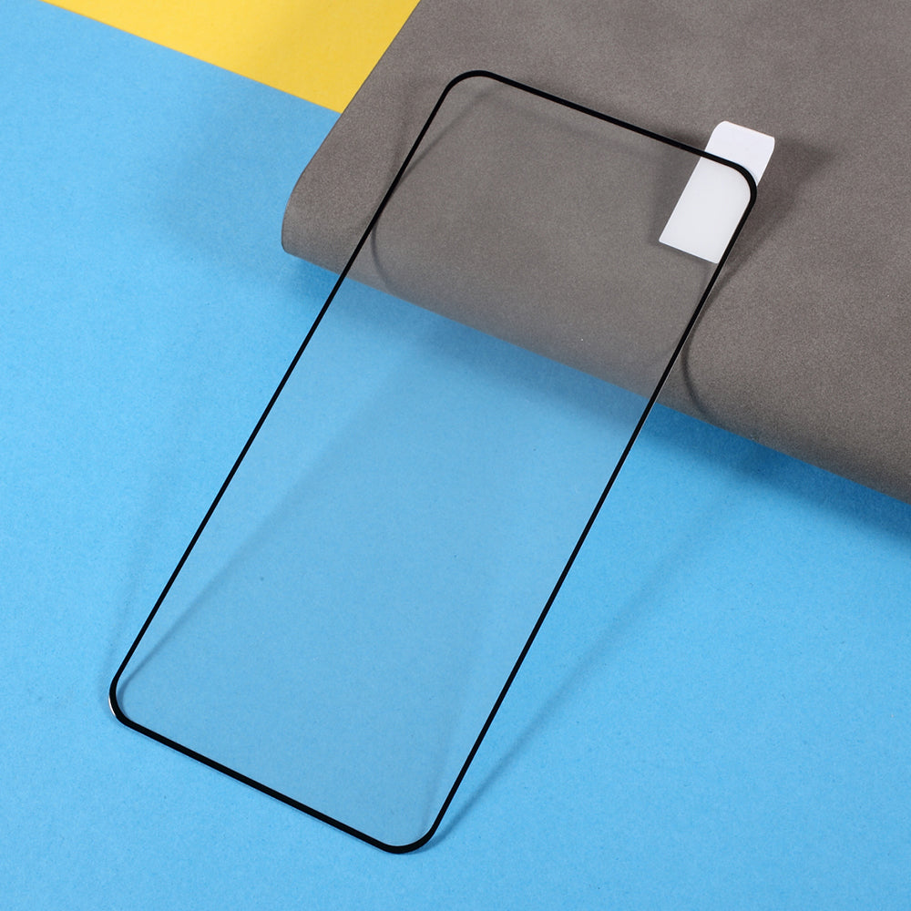 Tempered Glass Film for Motorola Moto G84 5G / OPPO Reno2 , Black Edge Silk Printing Full Glue Full Screen Protector