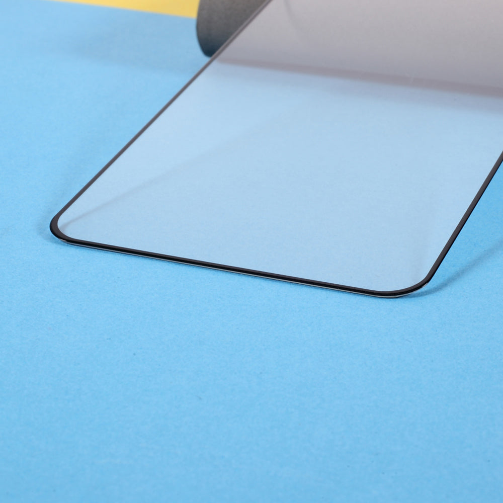 Tempered Glass Film for Motorola Moto G84 5G / OPPO Reno2 , Black Edge Silk Printing Full Glue Full Screen Protector