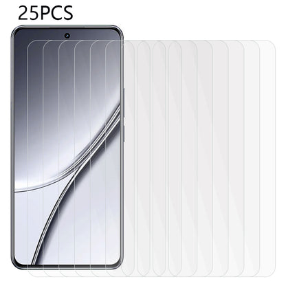 25PCS For Realme GT5 5G / GT5 240W 5G Tempered Glass Covering Film HD Transparent Phone Screen Protector