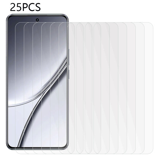 25PCS For Realme GT5 5G / GT5 240W 5G Tempered Glass Covering Film HD Transparent Phone Screen Protector