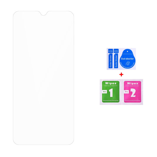 50PCS For Honor 70 Lite 5G / X6a 4G Transparent Screen Film Anti-Scratch Tempered Glass Screen Protector