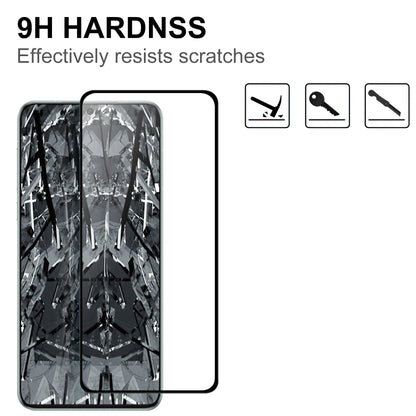 For Huawei Mate 60 Black Edge HD Clear Full Glue AGC Glass Screen Covering Film Cell Phone Screen Protector
