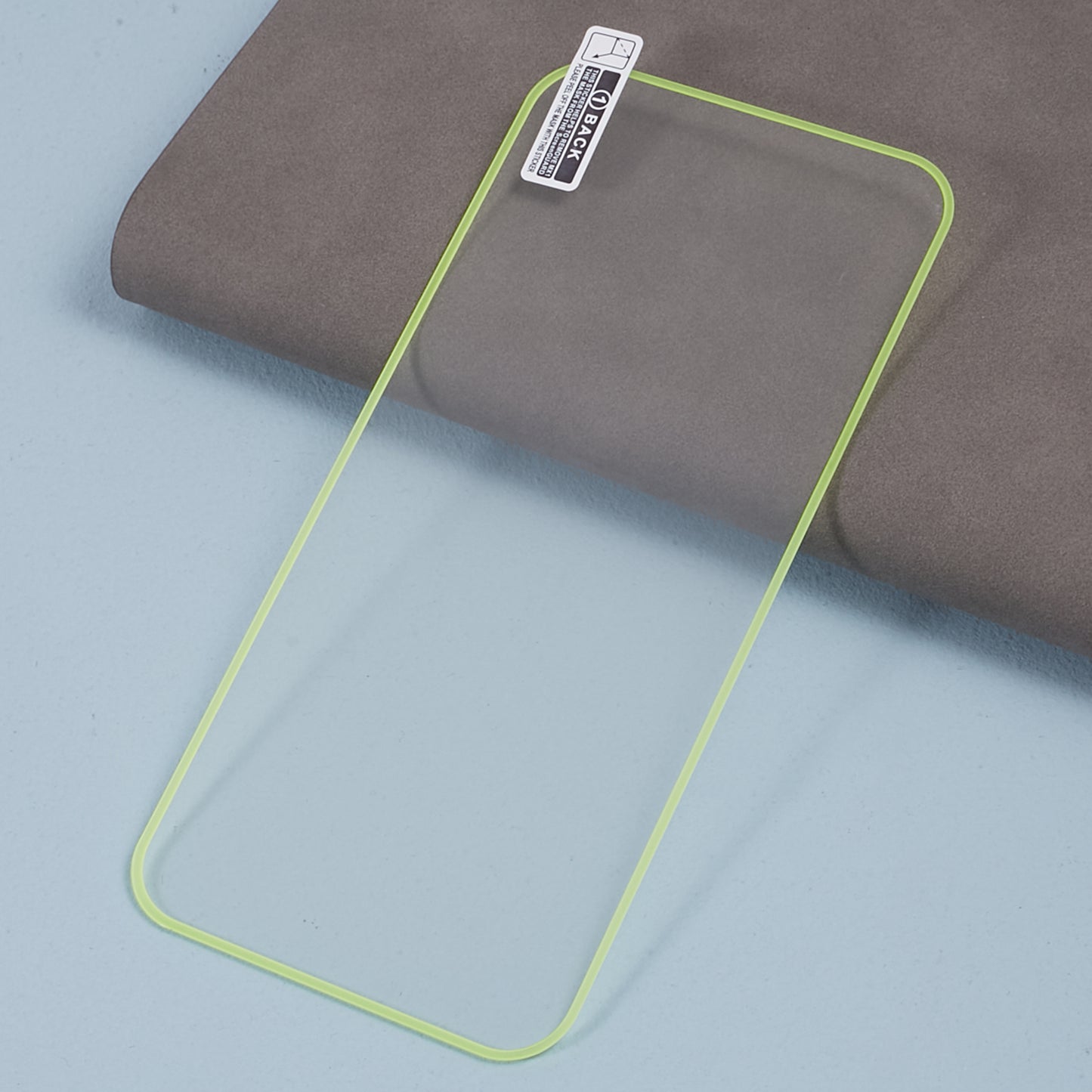 For iPhone 15 Plus Luminous Medium Alumina Glass Film Ultra Clear Full Glue Screen Protector
