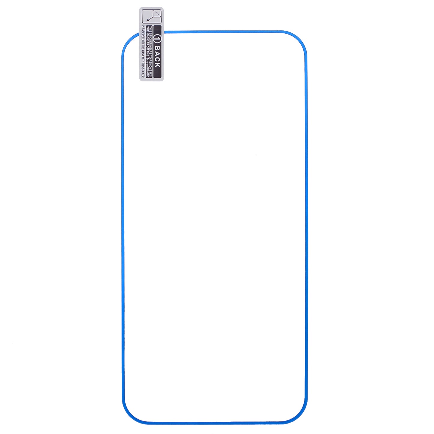 For iPhone 15 Plus Luminous Medium Alumina Glass Film Ultra Clear Full Glue Screen Protector