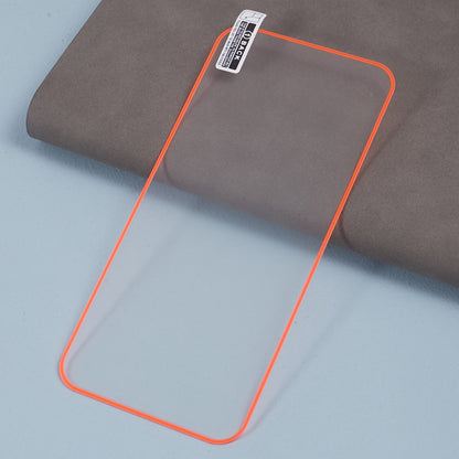 For iPhone 15 Pro Full Cover Luminous Medium Alumina Glass Film Noctilucent HD Full Glue Screen Protector
