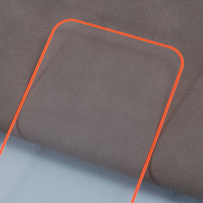 For iPhone 15 Pro Full Cover Luminous Medium Alumina Glass Film Noctilucent HD Full Glue Screen Protector