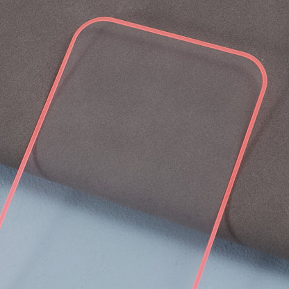 For iPhone 15 Pro Max Luminous HD Medium Alumina Glass Screen Protector Full Glue Anti-scratch Film