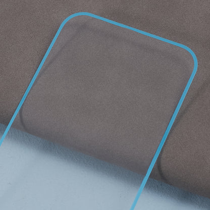 For iPhone 15 Pro Max Luminous HD Medium Alumina Glass Screen Protector Full Glue Anti-scratch Film