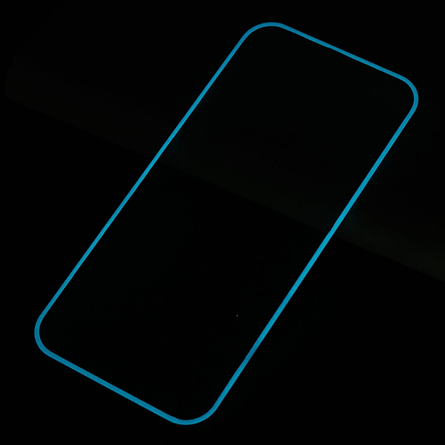 For iPhone 15 Pro Max Luminous HD Medium Alumina Glass Screen Protector Full Glue Anti-scratch Film