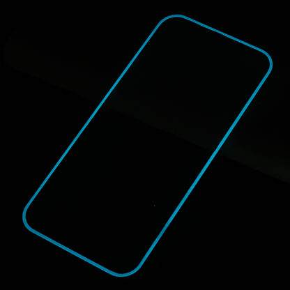 For iPhone 15 Pro Max Luminous HD Medium Alumina Glass Screen Protector Full Glue Anti-scratch Film