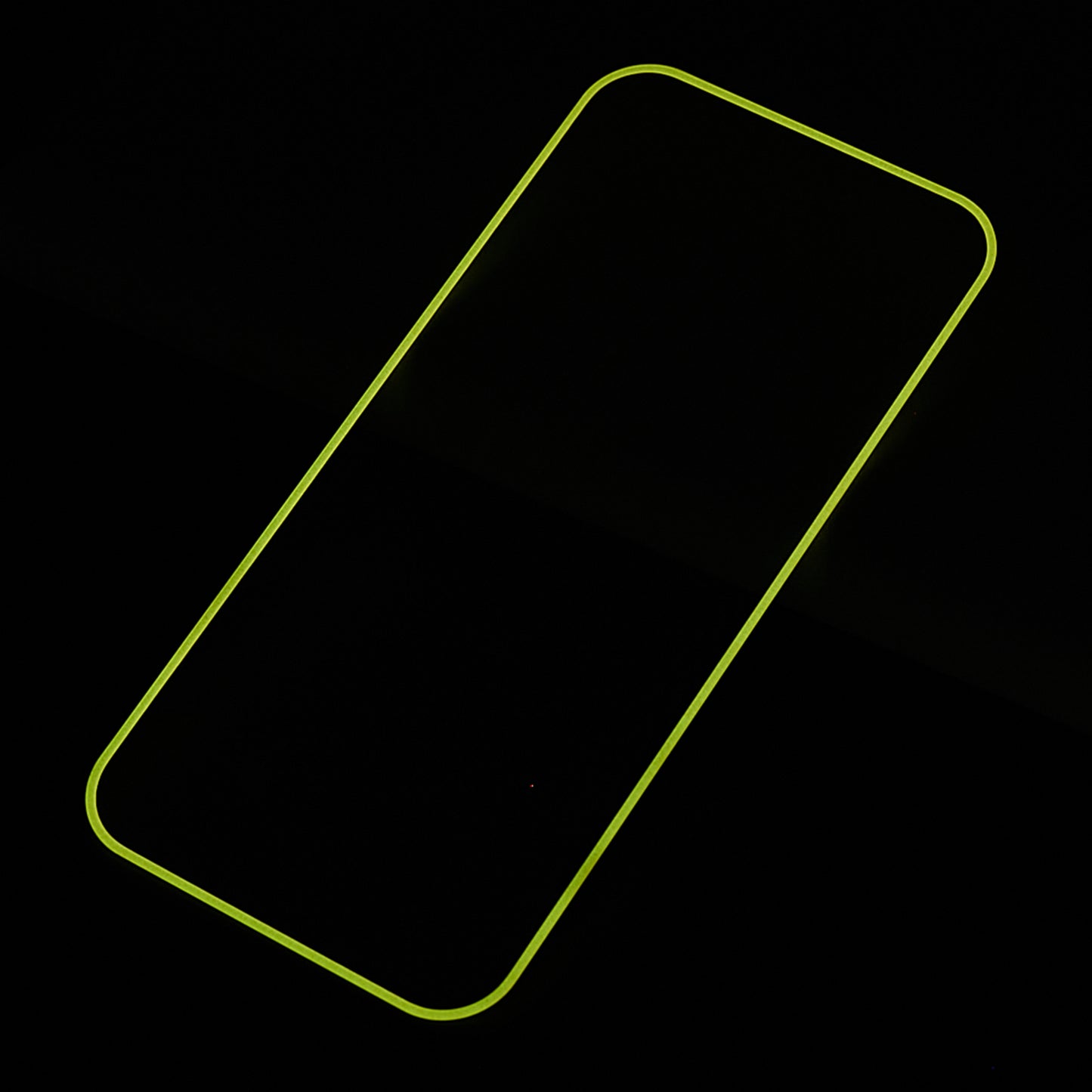 For iPhone 15 Pro Max Luminous HD Medium Alumina Glass Screen Protector Full Glue Anti-scratch Film