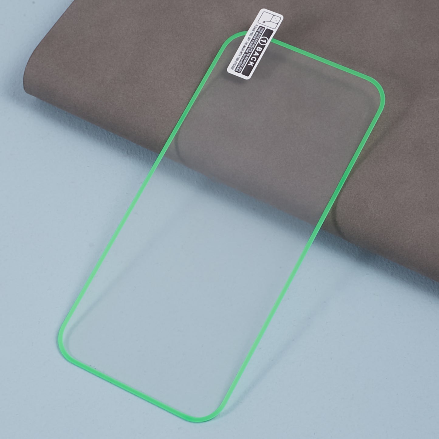 For iPhone 14 Pro Ultra Clear Medium Alumina Glass Film Luminescent Full Cover Screen Protector Full Glue
