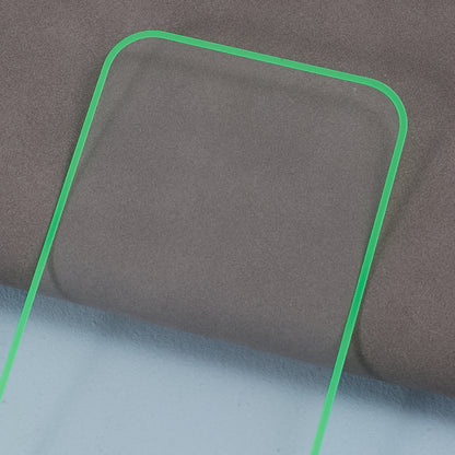 For iPhone 14 Pro Ultra Clear Medium Alumina Glass Film Luminescent Full Cover Screen Protector Full Glue