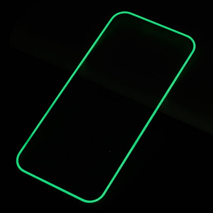 For iPhone 14 Pro Ultra Clear Medium Alumina Glass Film Luminescent Full Cover Screen Protector Full Glue