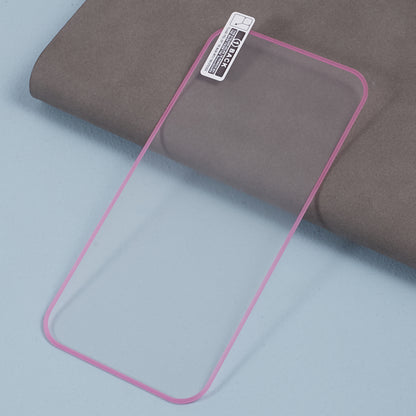 For iPhone 14 Pro Ultra Clear Medium Alumina Glass Film Luminescent Full Cover Screen Protector Full Glue